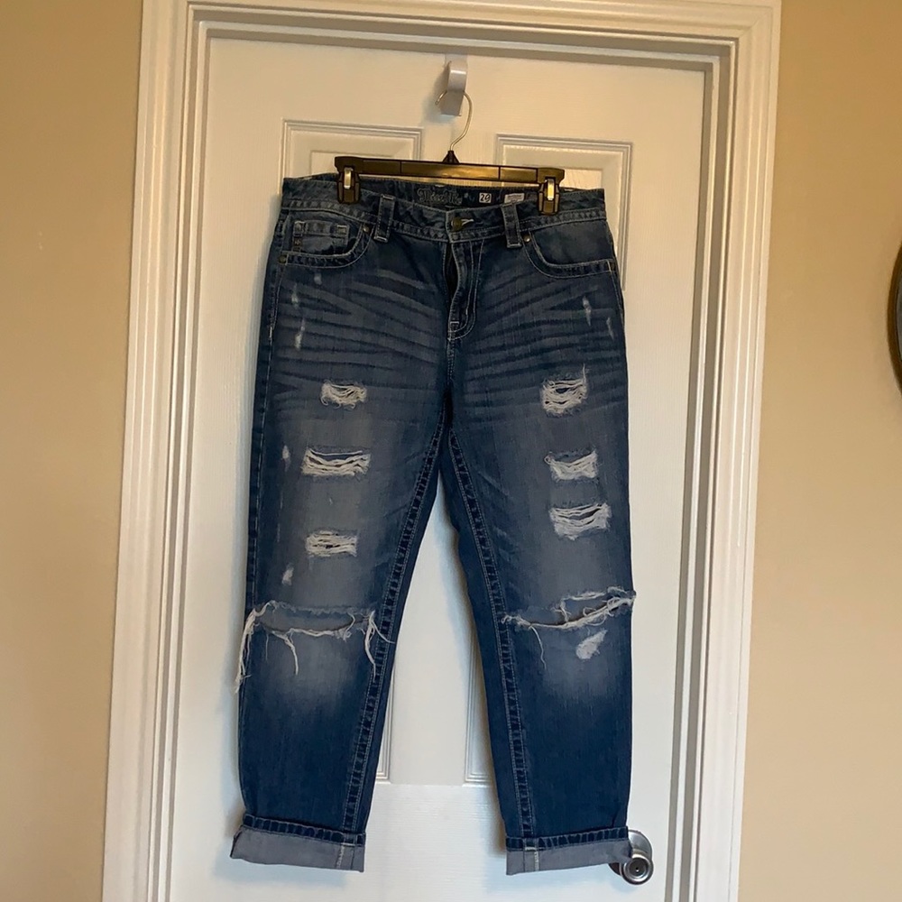 Miss me boyfriend ankle jeans, size 29